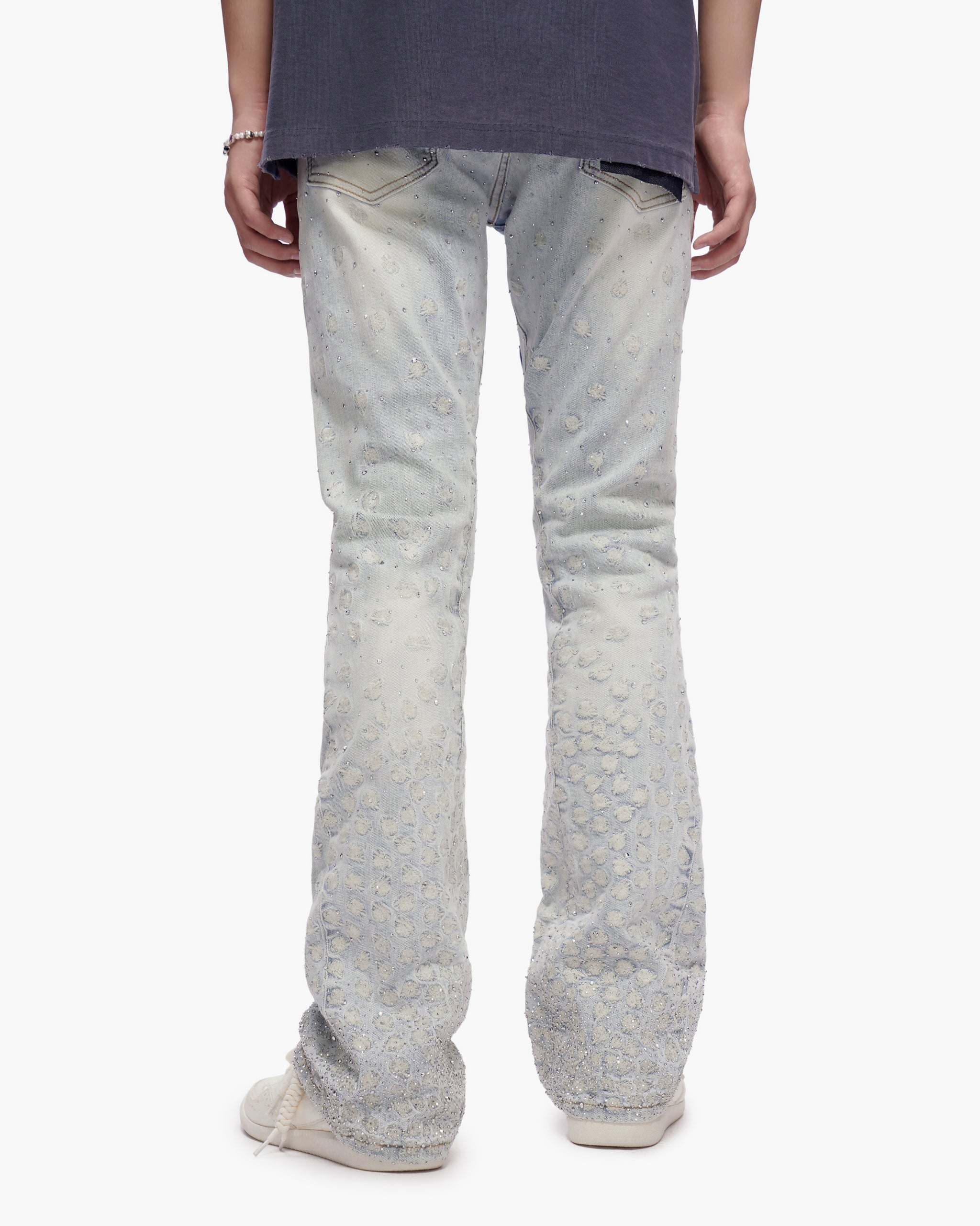 Canite Stacked Light Blue Wash Jeans