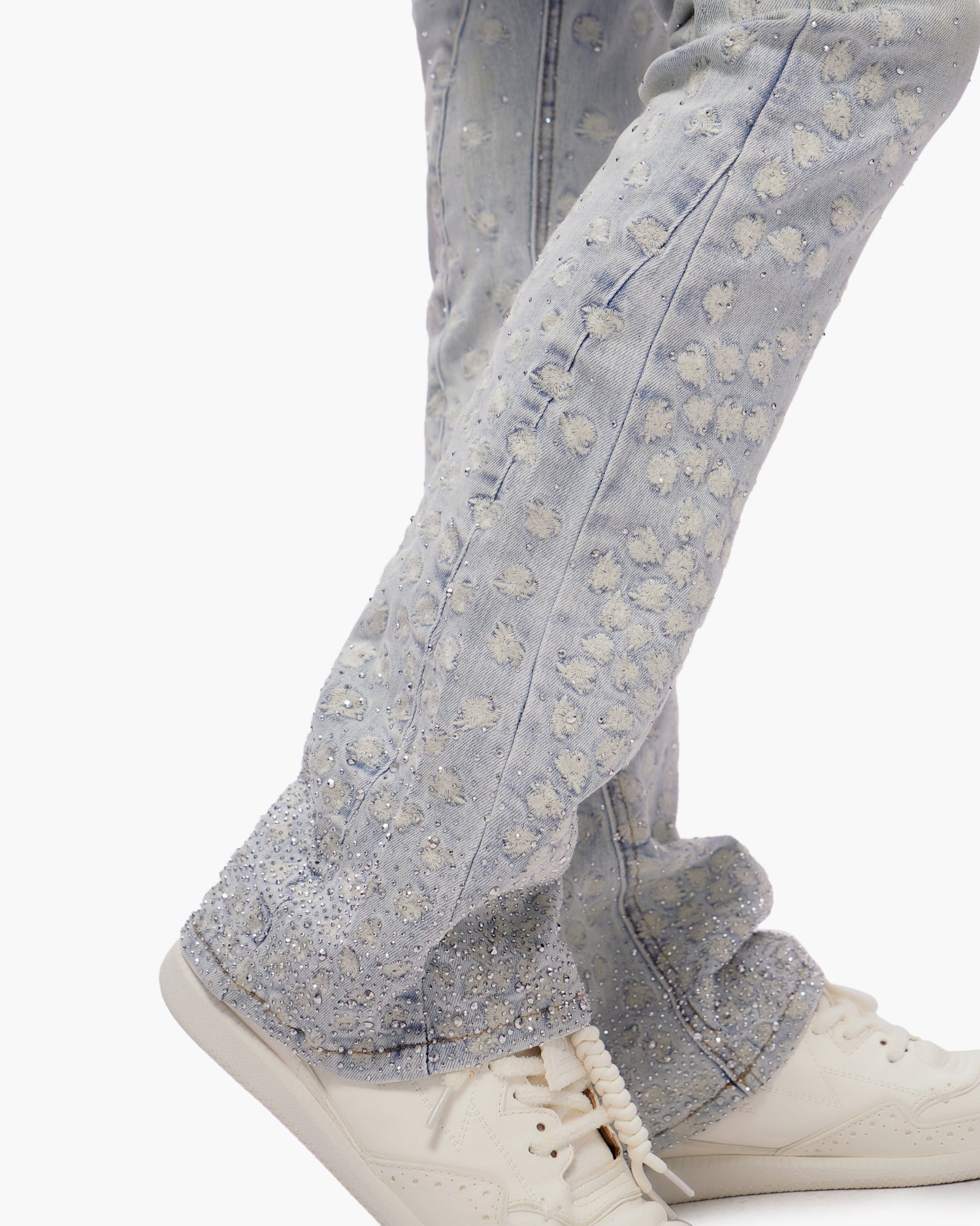 Canite Stacked Light Blue Wash Jeans