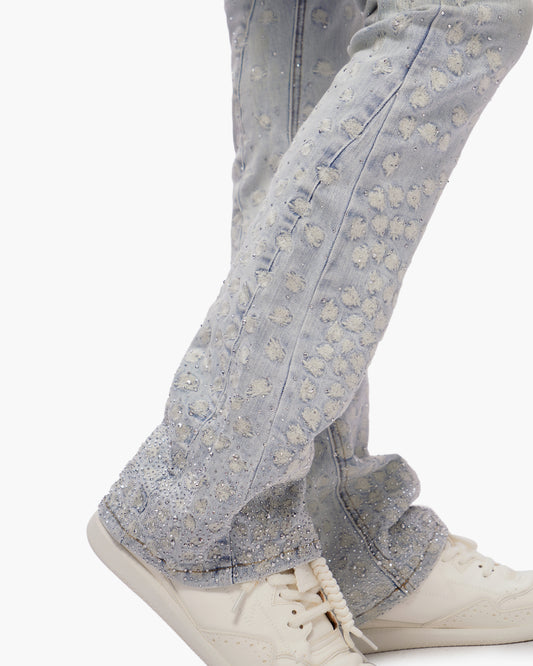 Canite Stacked Light Blue Wash Jeans