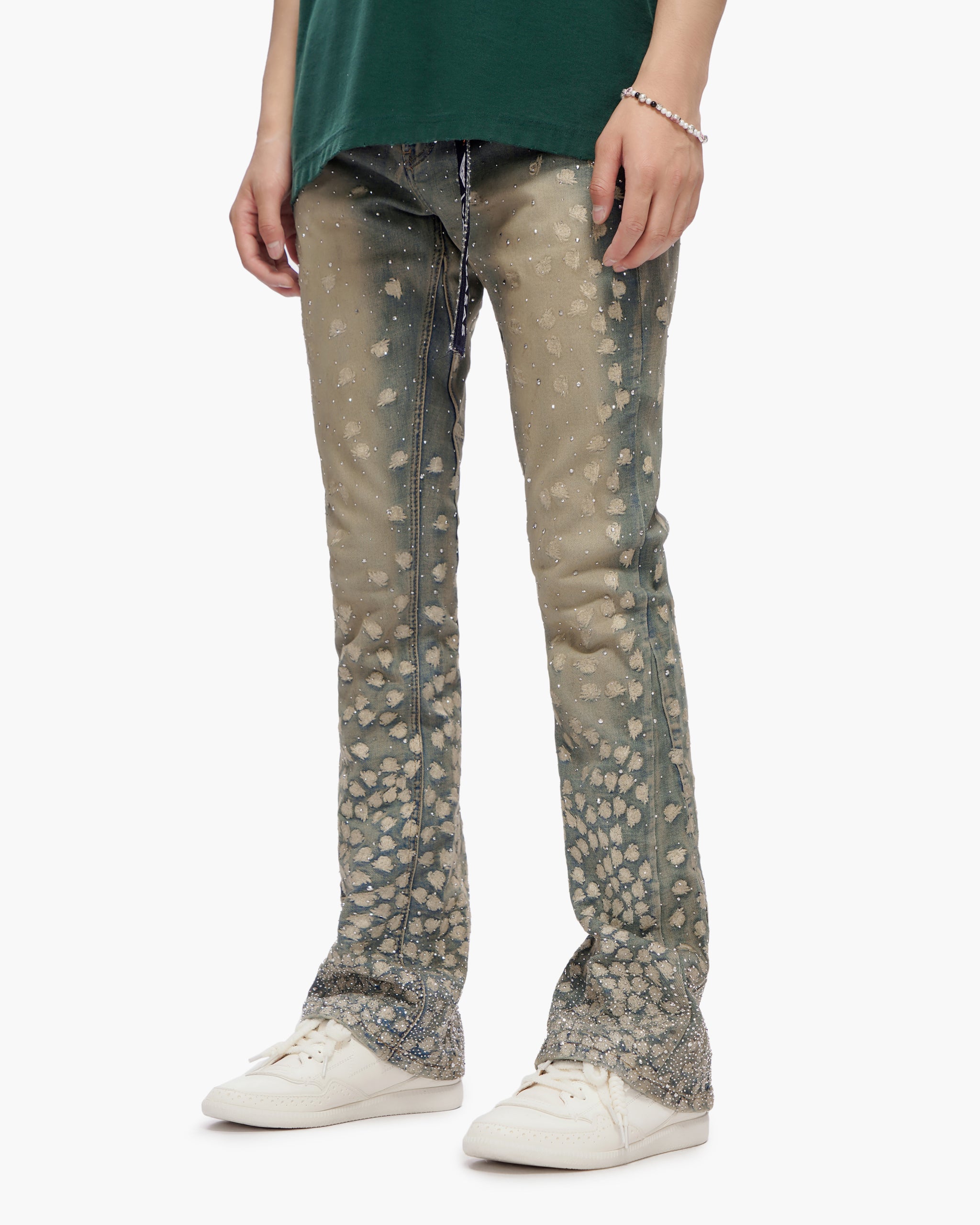 Canite Stacked Vintage Wash Jeans