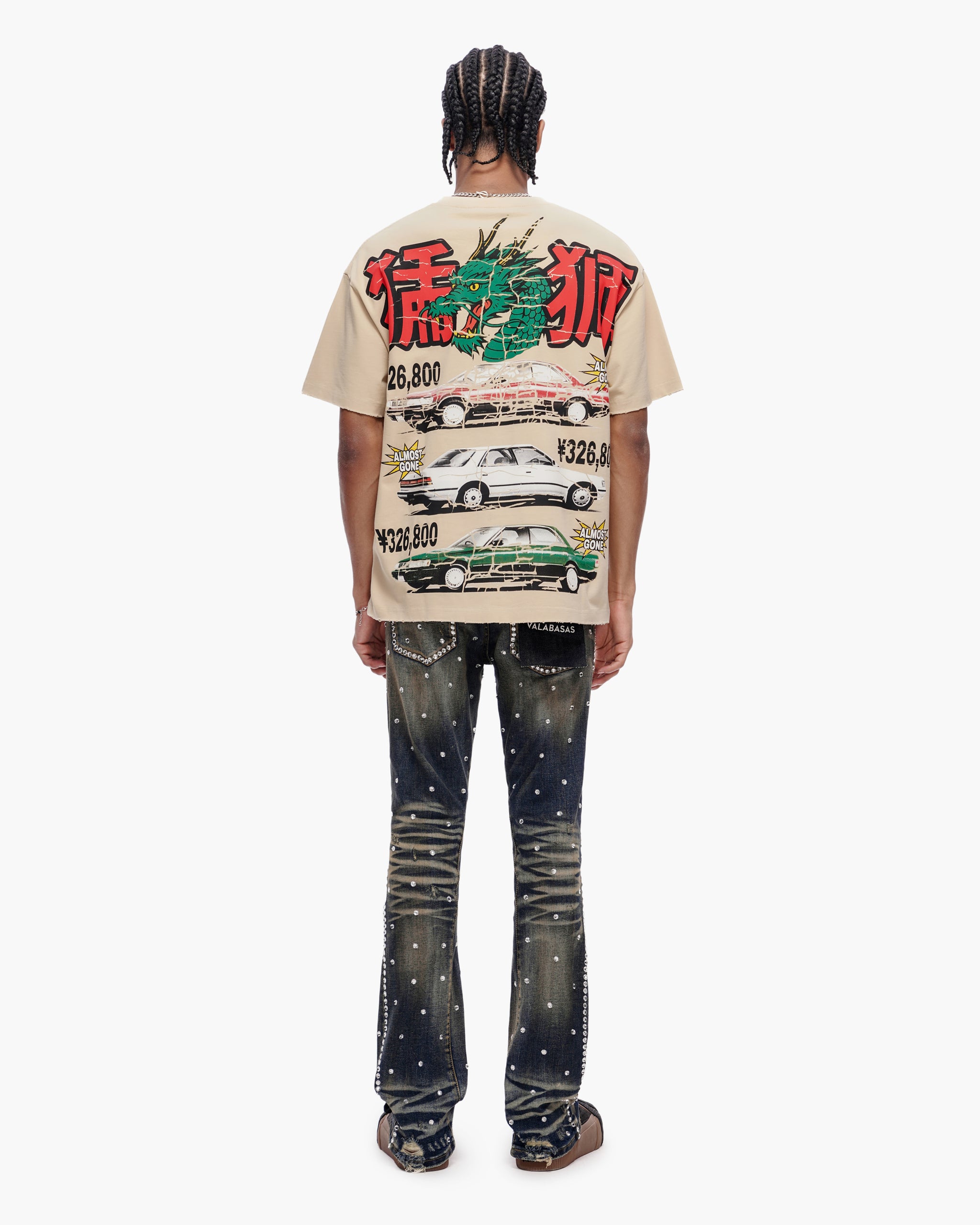 Canal Stacked Vintage Blue Wash Jeans