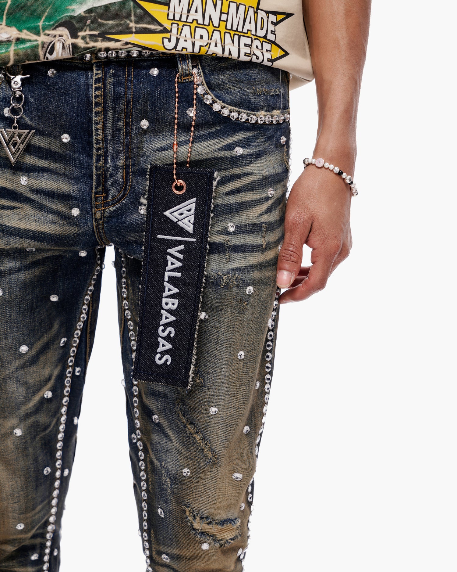 Canal Stacked Vintage Blue Wash Jeans