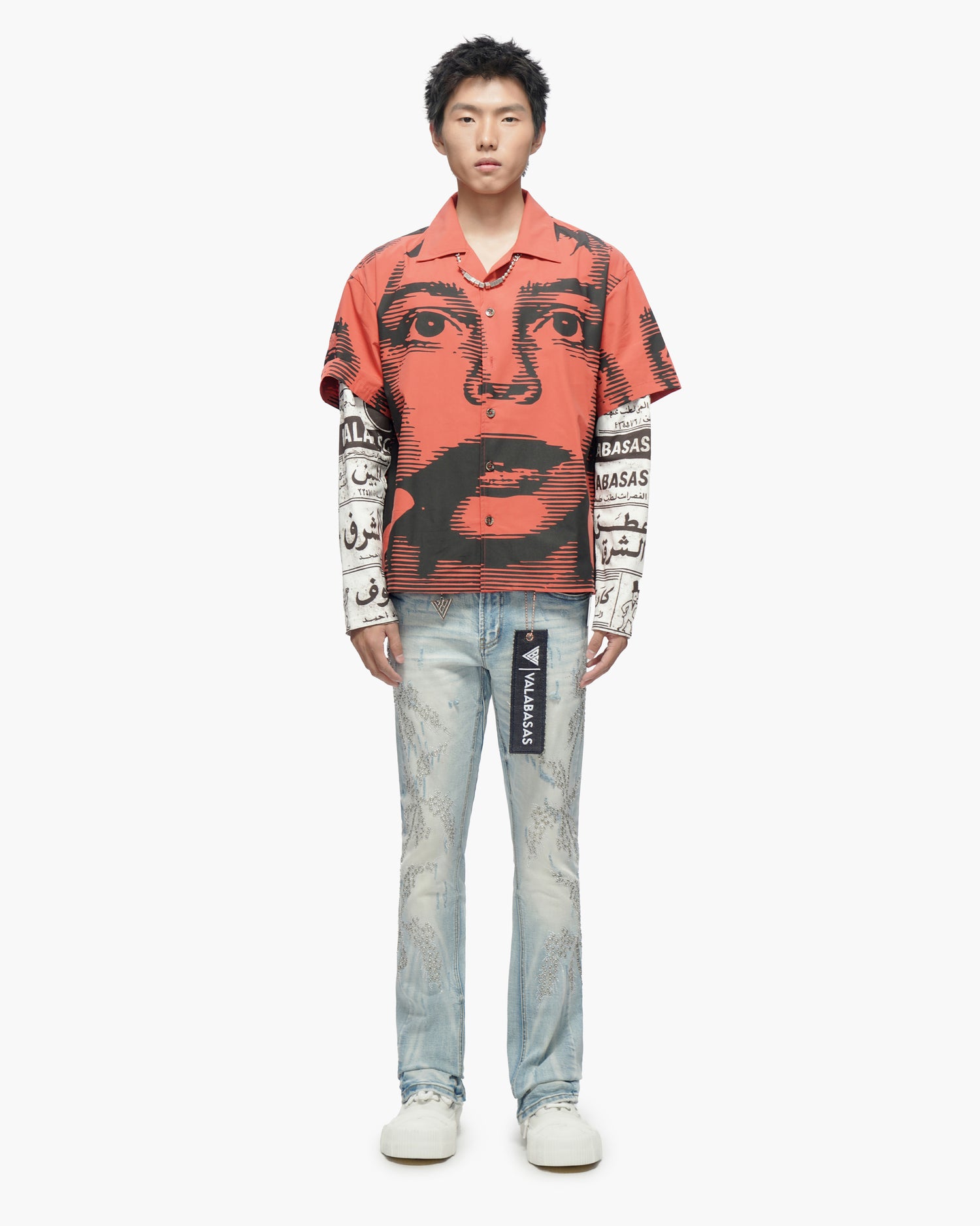 Oakmont Light Blue Wash Stacked Jeans