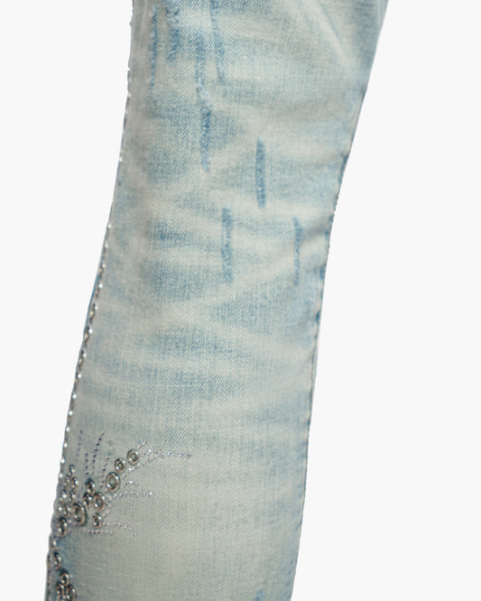 Oakmont Light Blue Wash Stacked Jeans