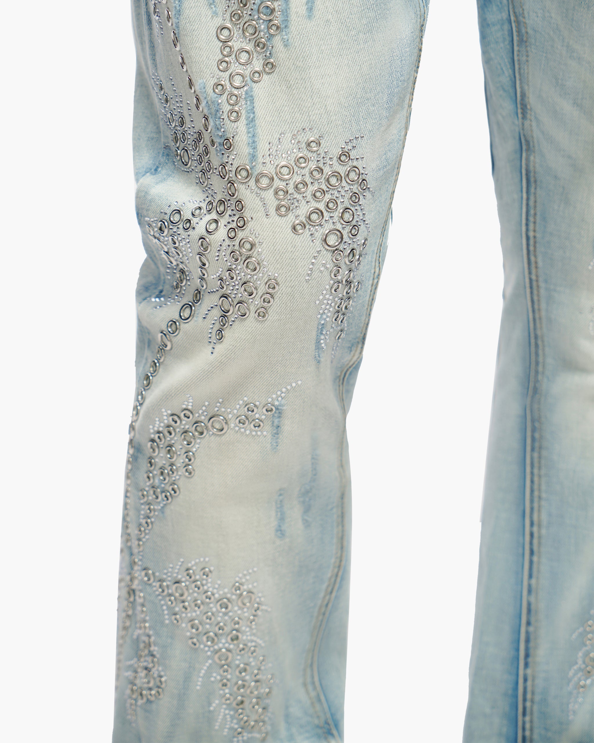 Oakmont Light Blue Wash Stacked Jeans