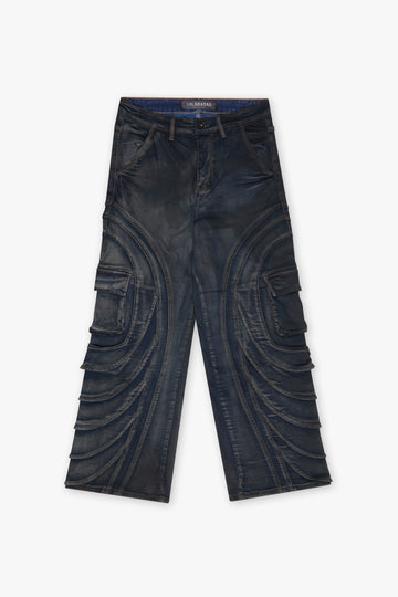 Jett Dark Vintage Blue Baggy