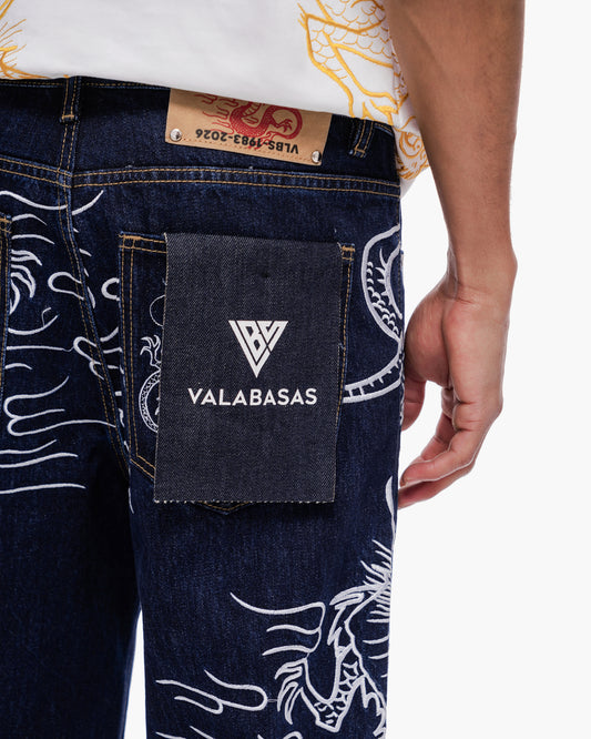 Soru Baggy Denim Dark Blue