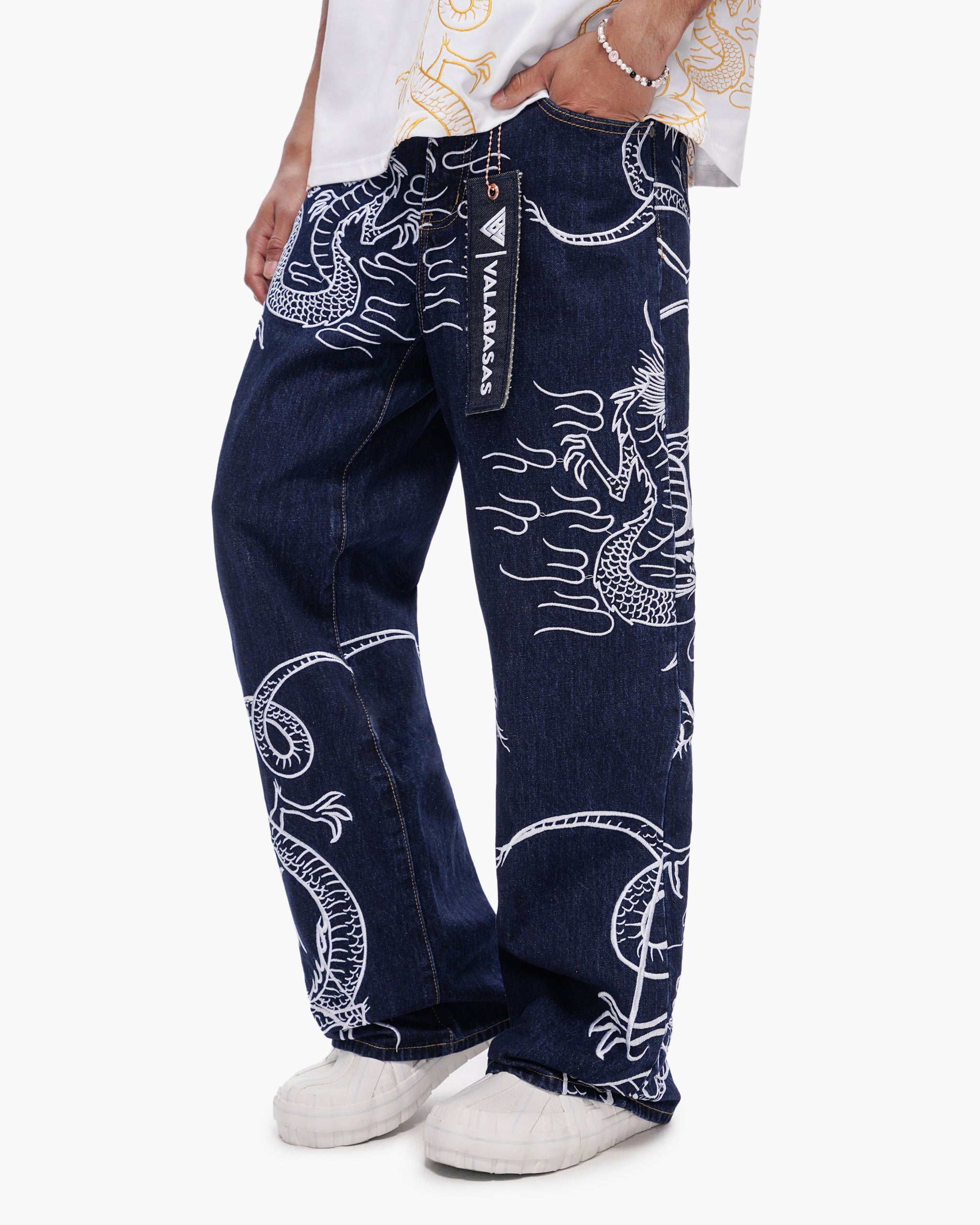 Soru Baggy Denim Dark Blue