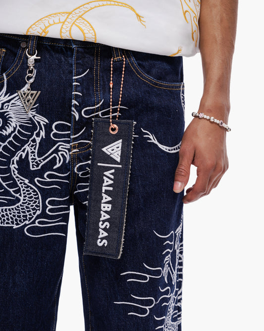 Soru Baggy Denim Dark Blue