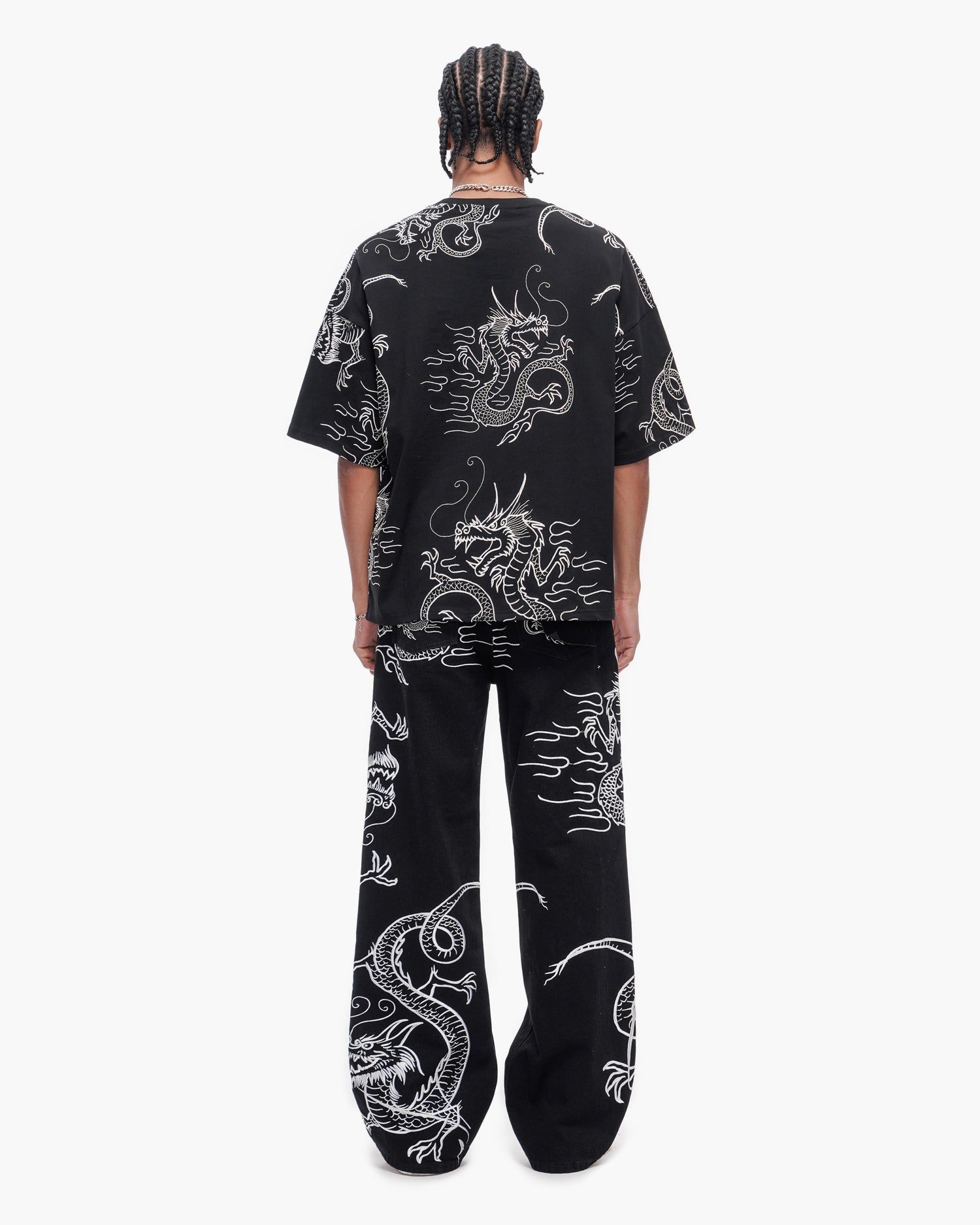 Soru Baggy Denim Jet Black