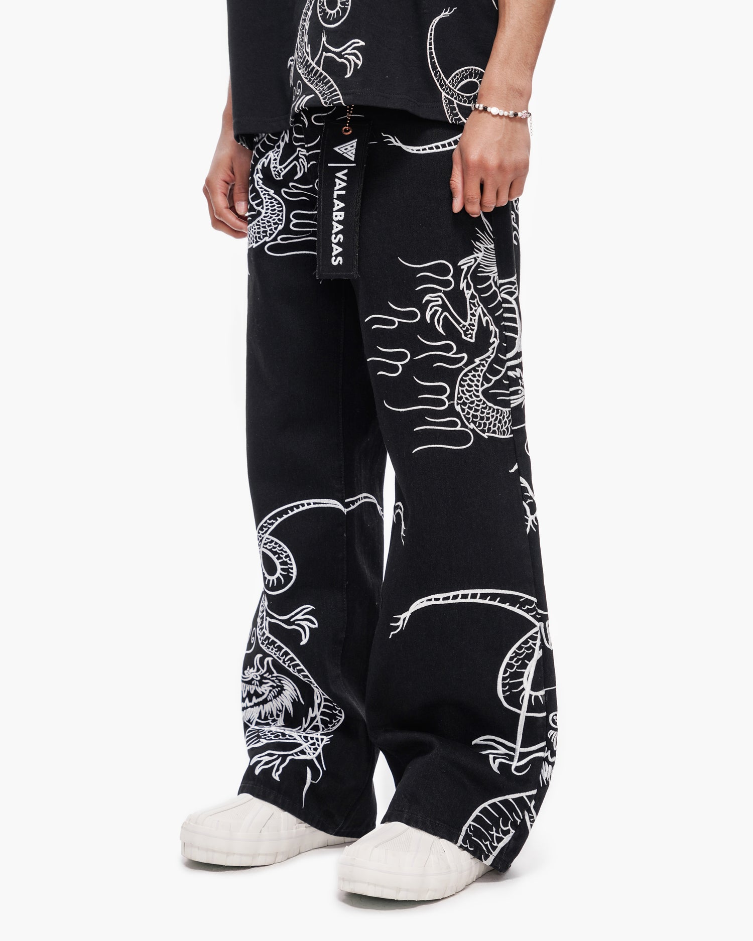Soru Baggy Denim Jet Black