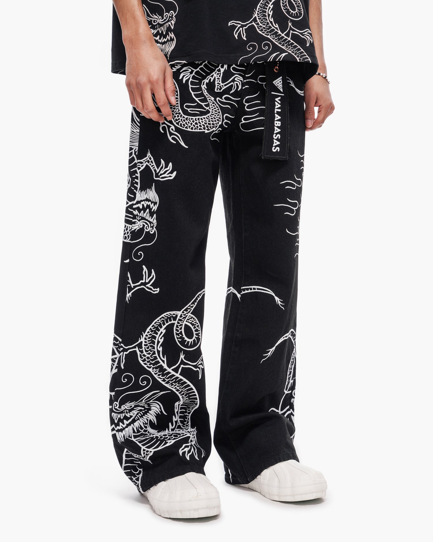 Soru Baggy Denim Jet Black