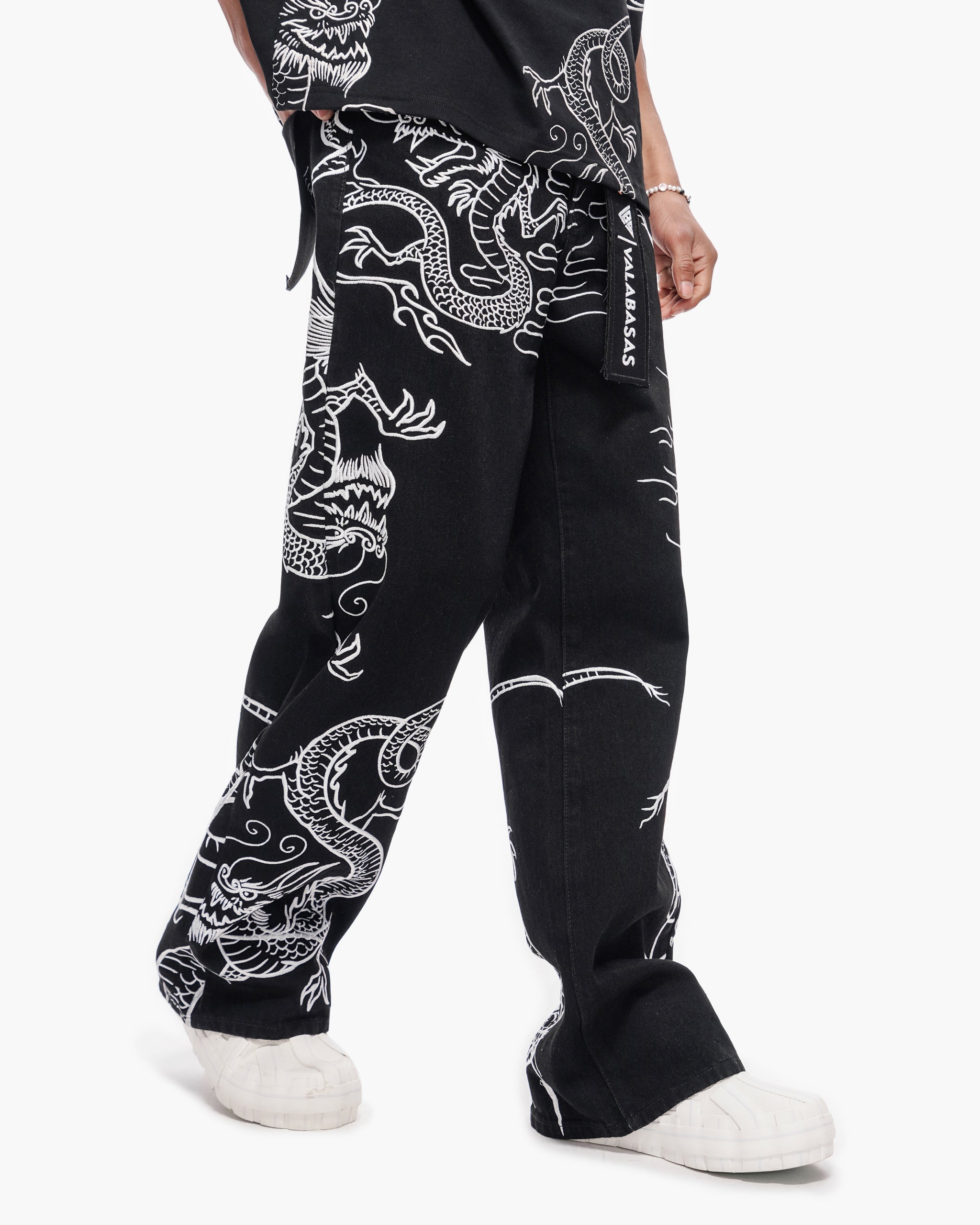 Soru Baggy Denim Jet Black