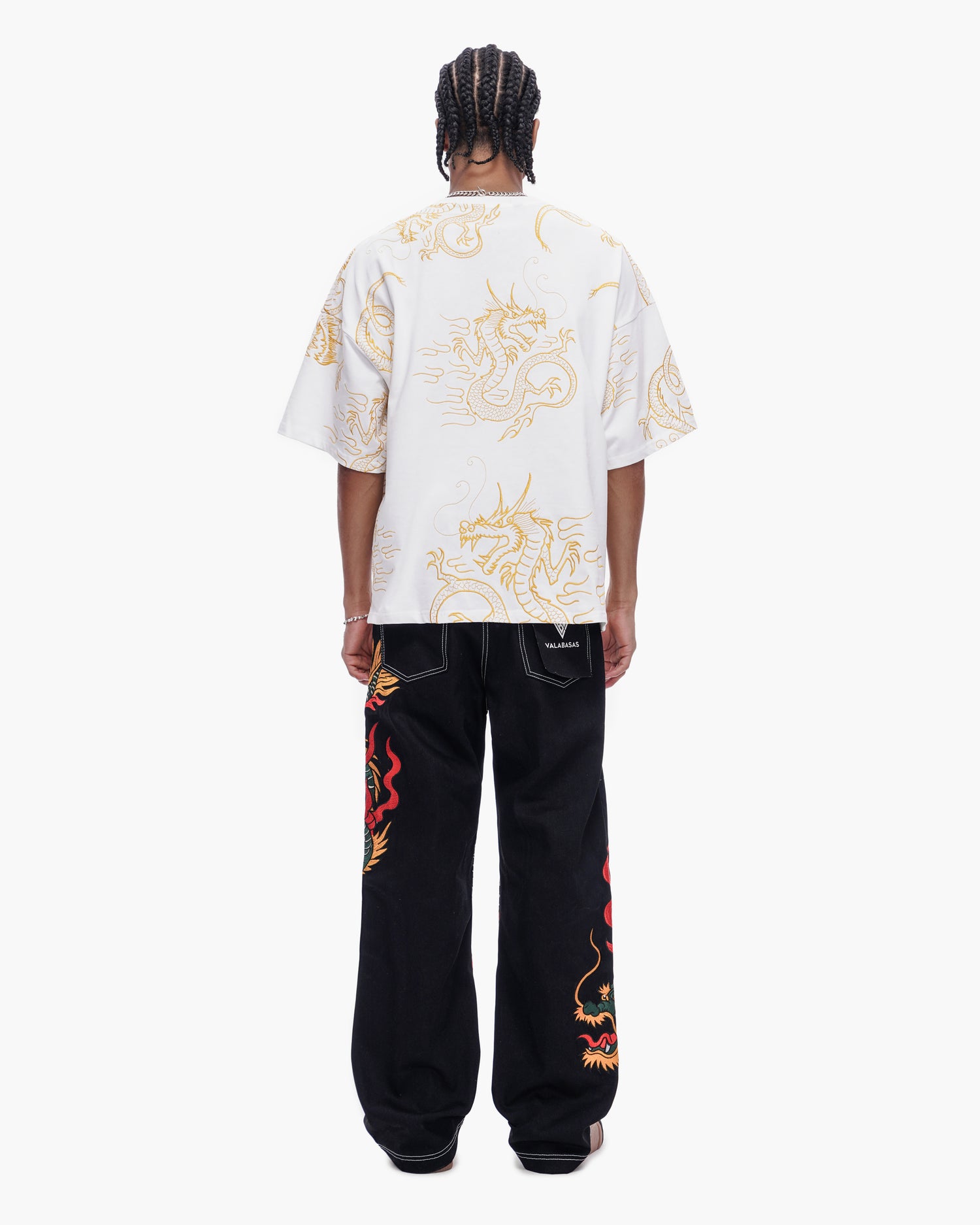 Blaze Fang Straight Leg Denim Jet Black