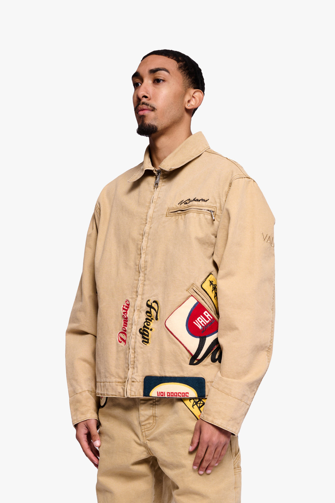 Foreign Khaki Workwear Jacket
