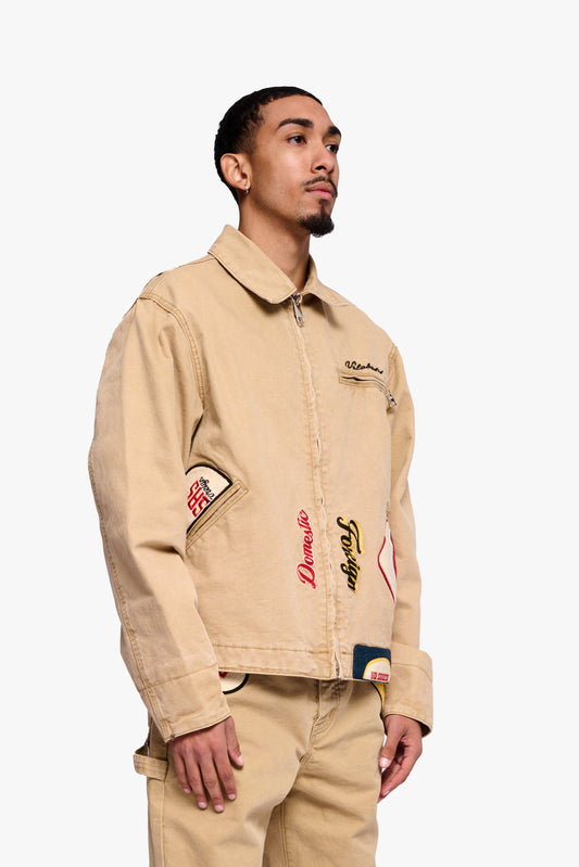 Foreign Khaki Workwear Jacket