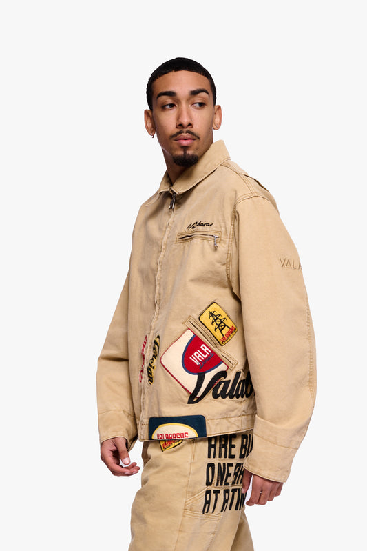 Foreign Khaki Workwear Jacket
