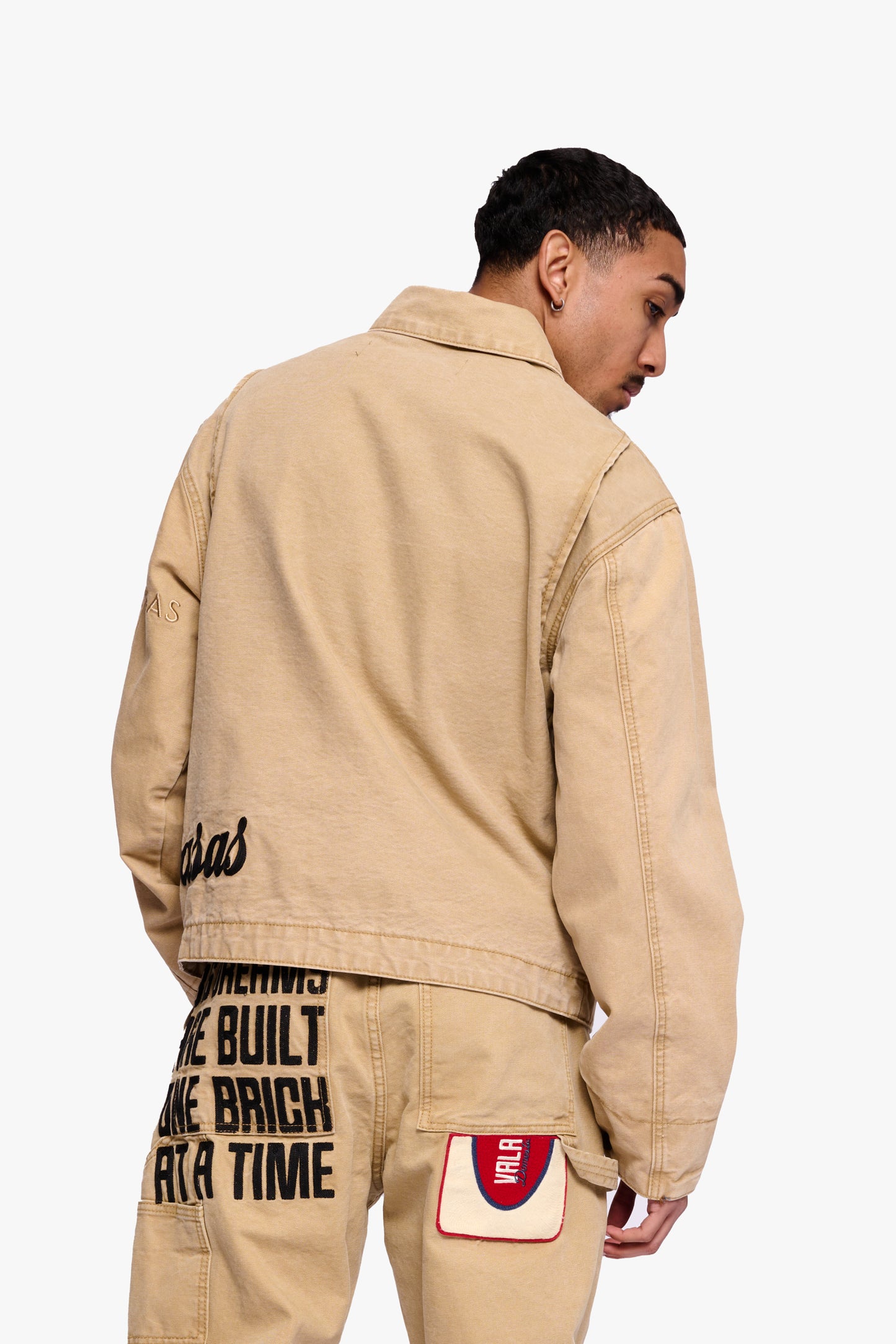 Foreign Khaki Workwear Jacket