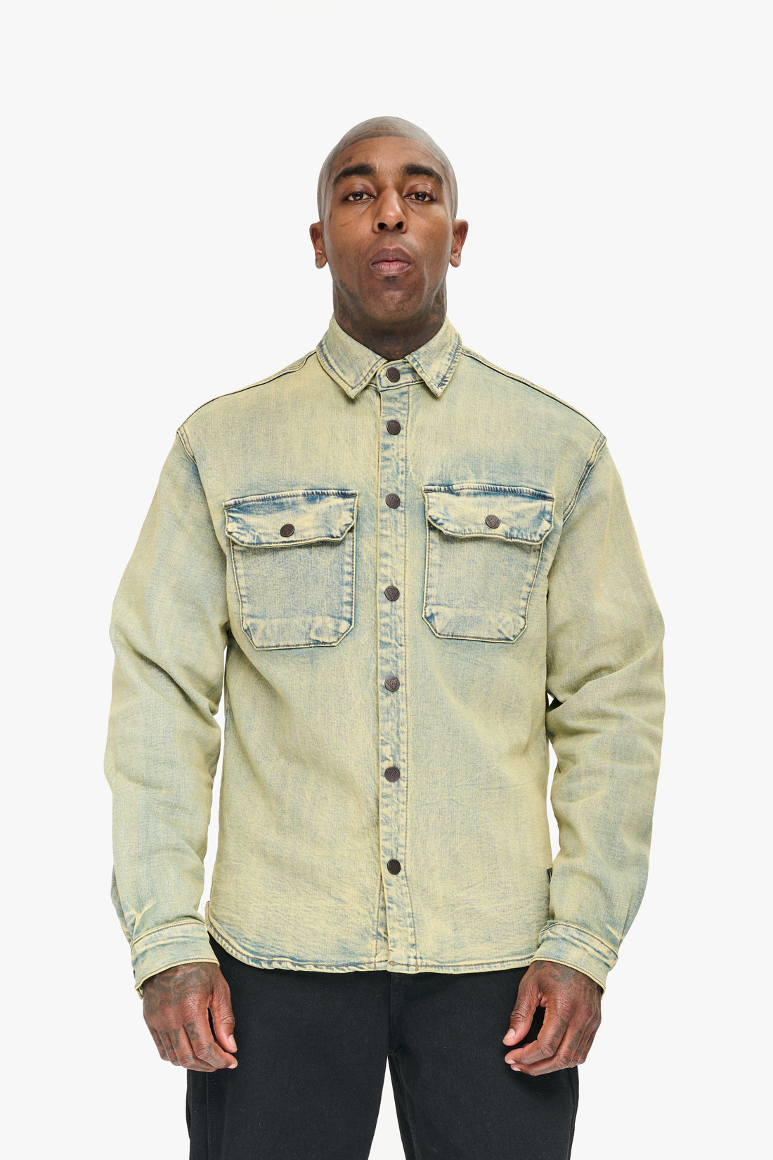 Mr.Button Down Vintage Wash