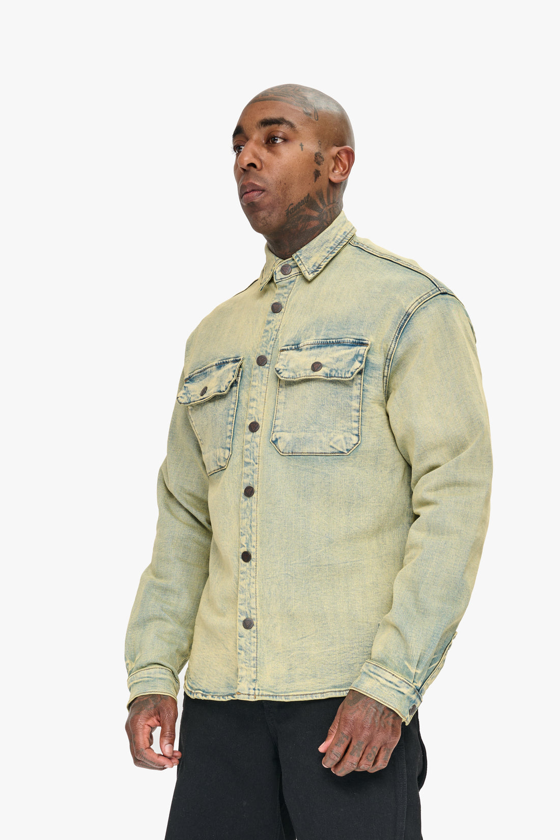 Mr.Button Down Vintage Wash