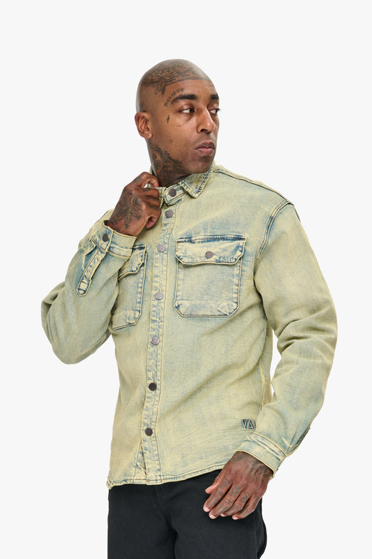 Mr.Button Down Vintage Wash