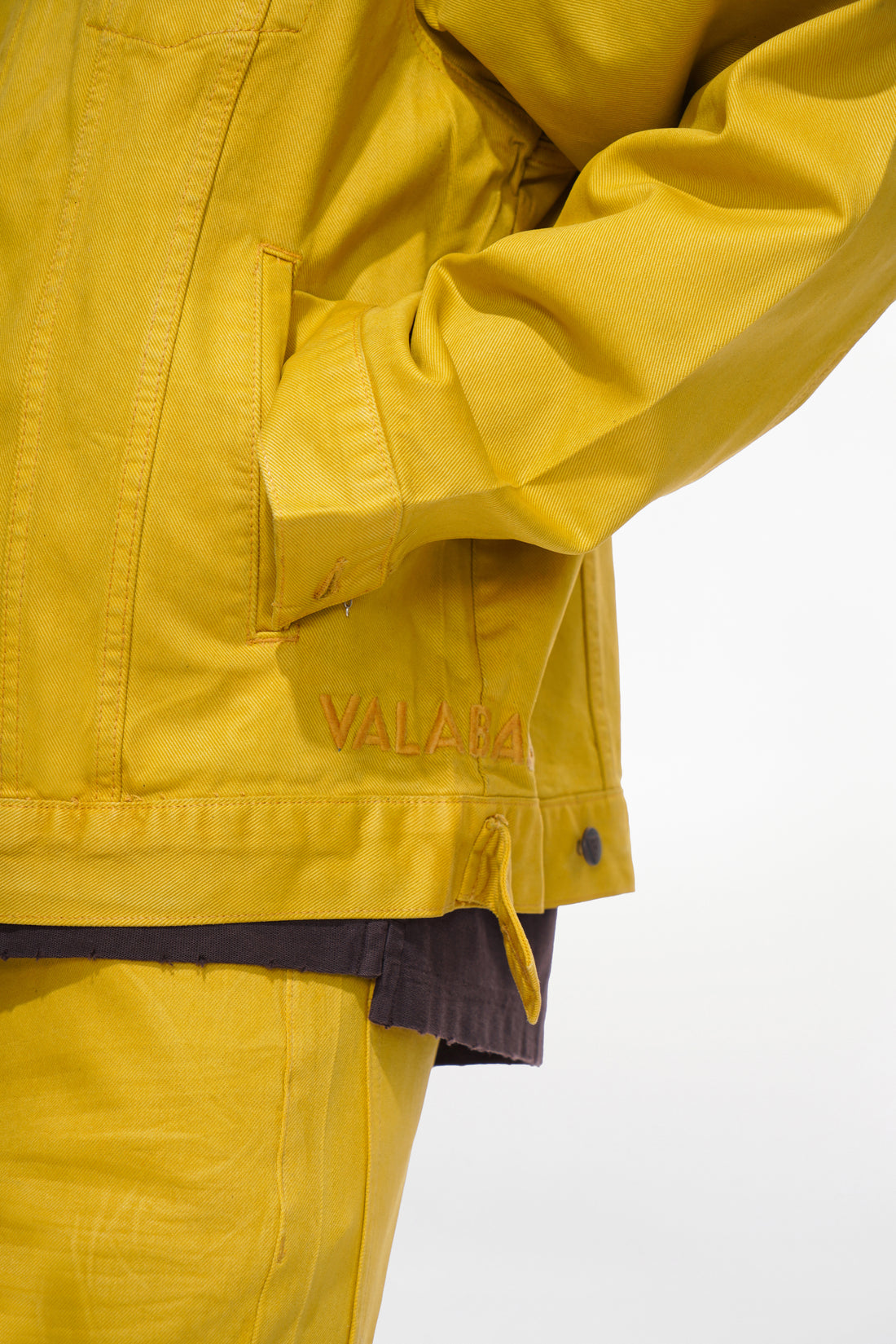 Hideout Yellow Waxed Jacket