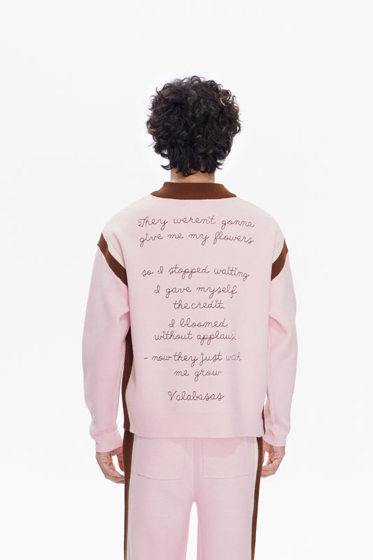 Bouquet Pink Net Jacket