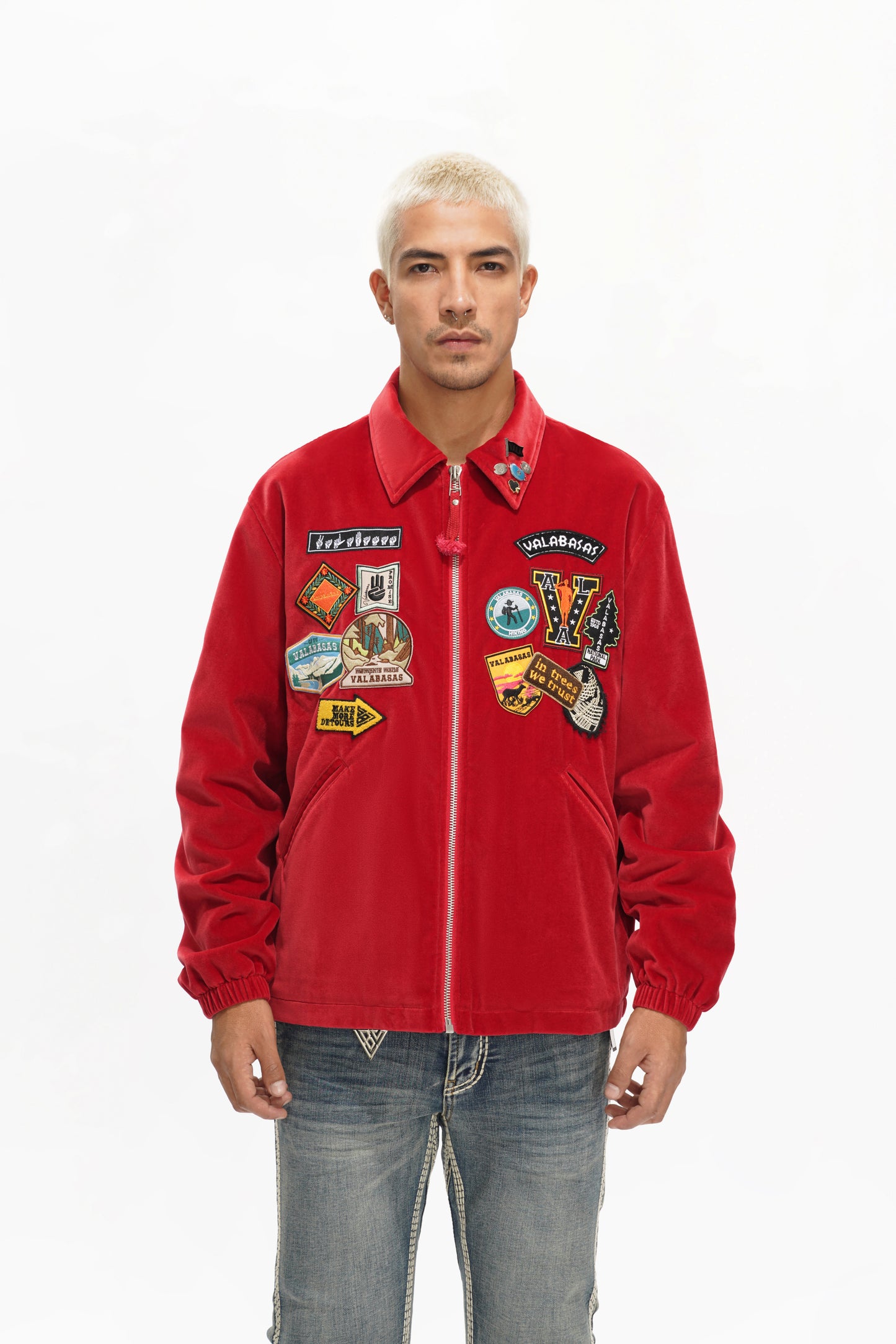 Overland Velour Red Jacket