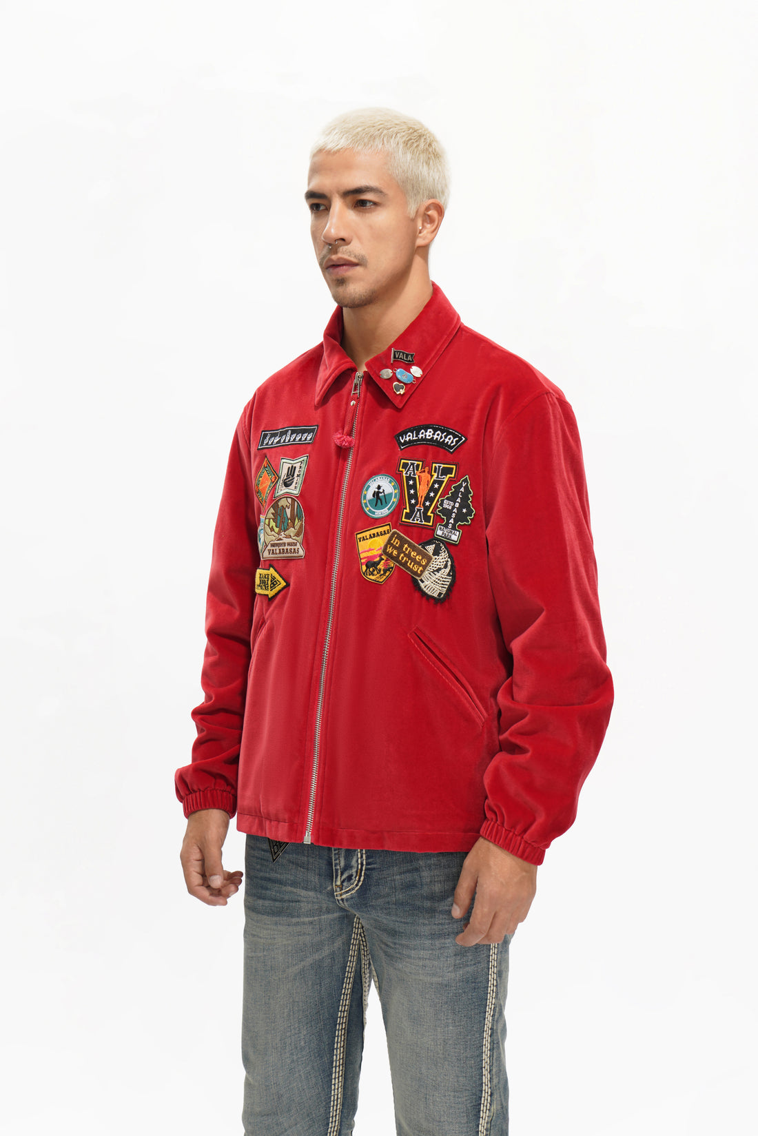 Overland Velour Red Jacket