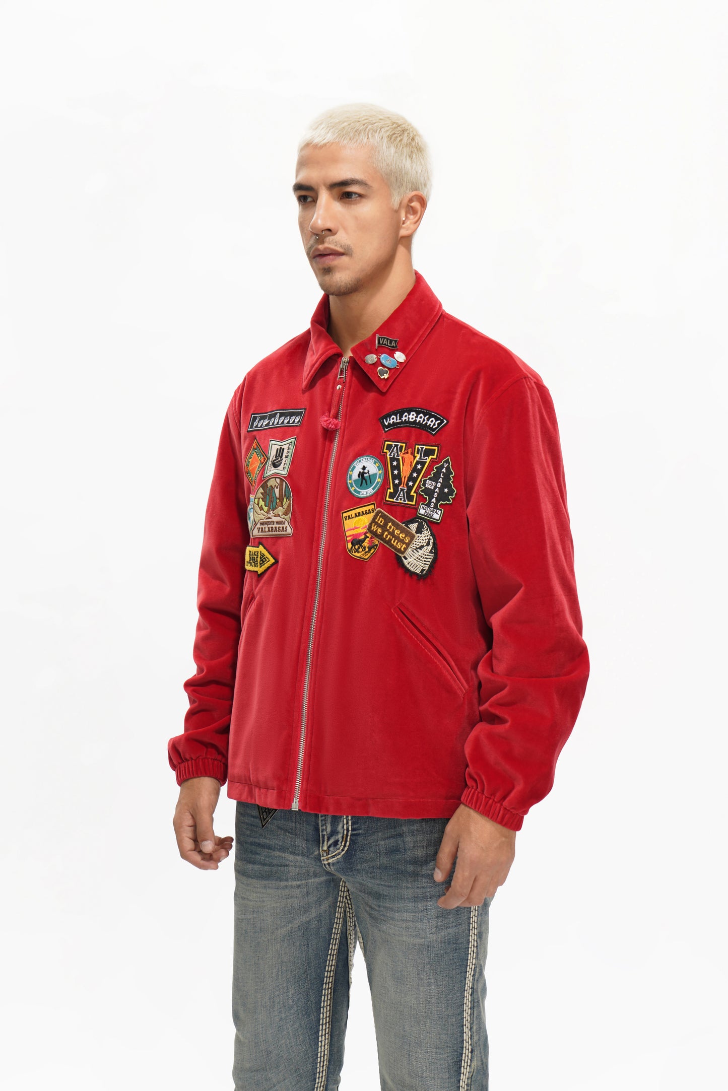 Overland Velour Red Jacket