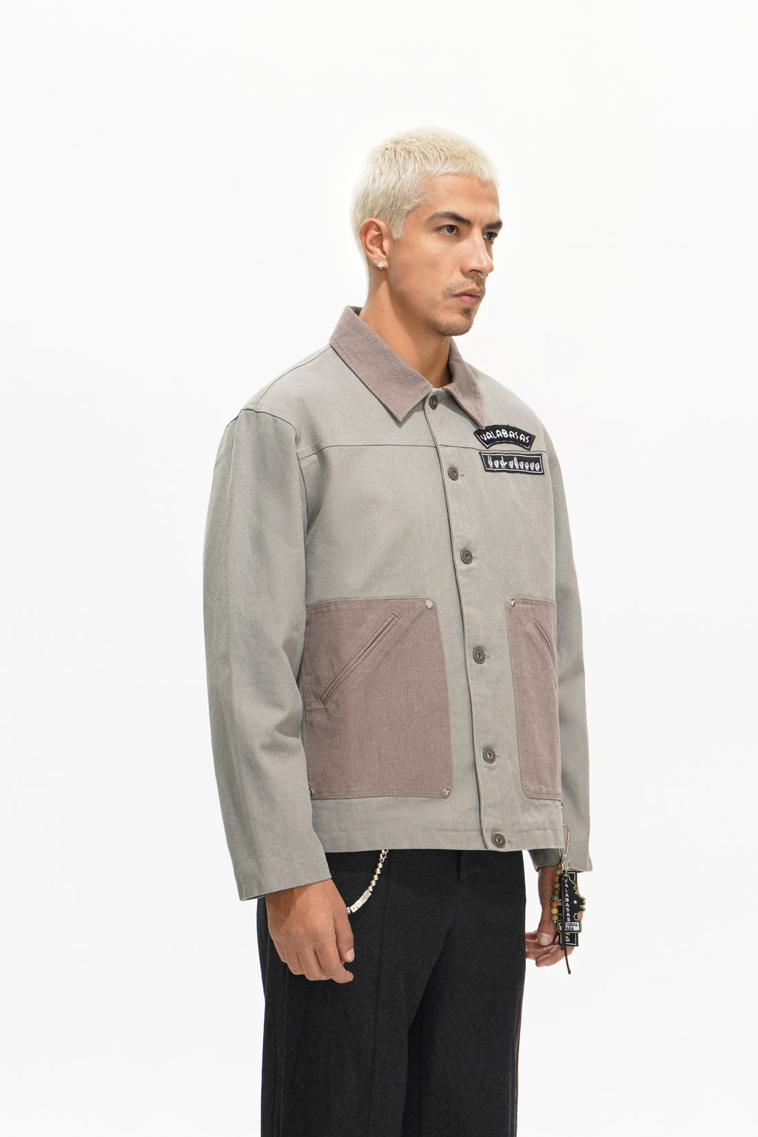 Ironwood Grey Button Down