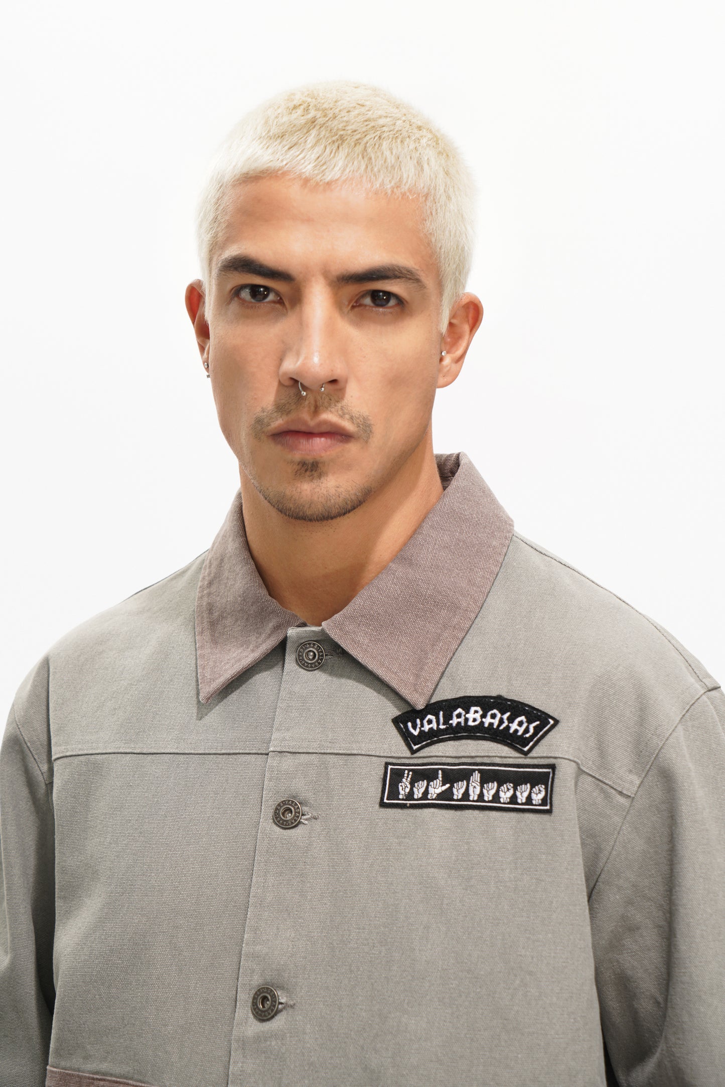 Ironwood Grey Button Down