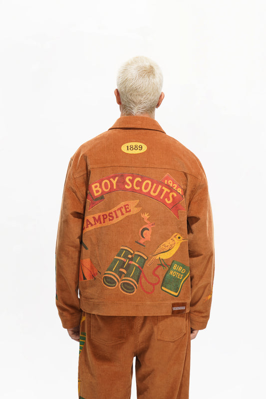 Billboard Orange Jacket