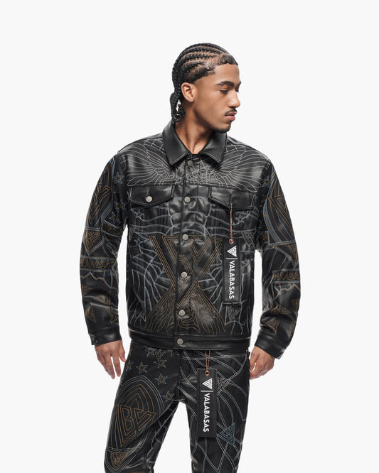 Clash Vegan Leather Jacket