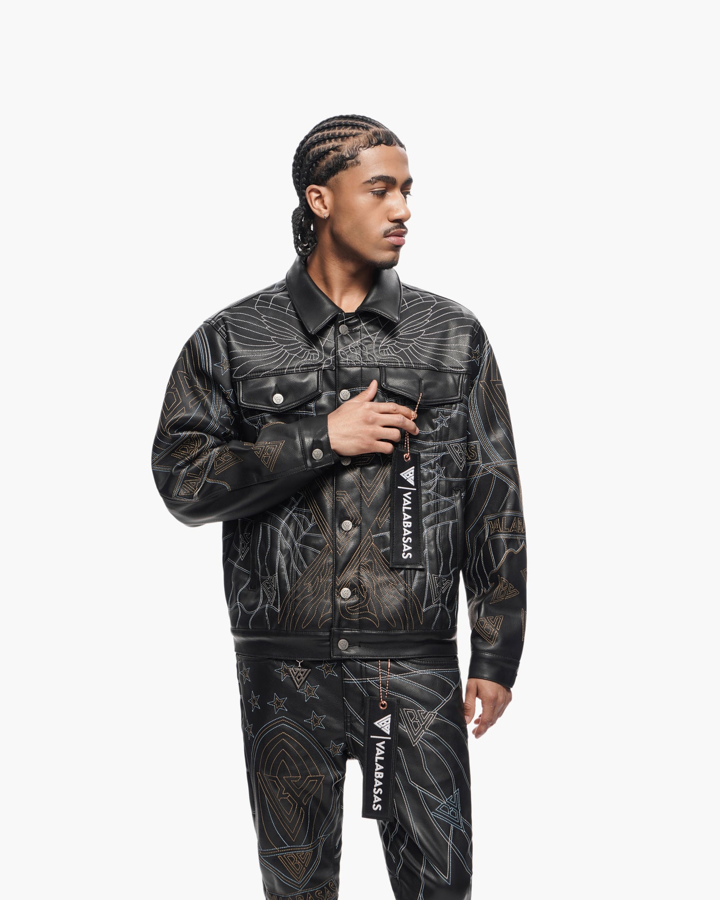 Clash Vegan Leather Jacket