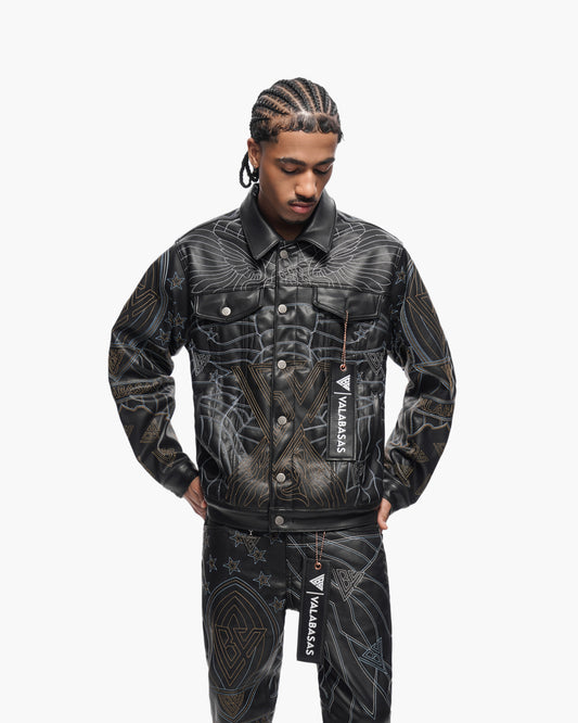 Clash Vegan Leather Jacket
