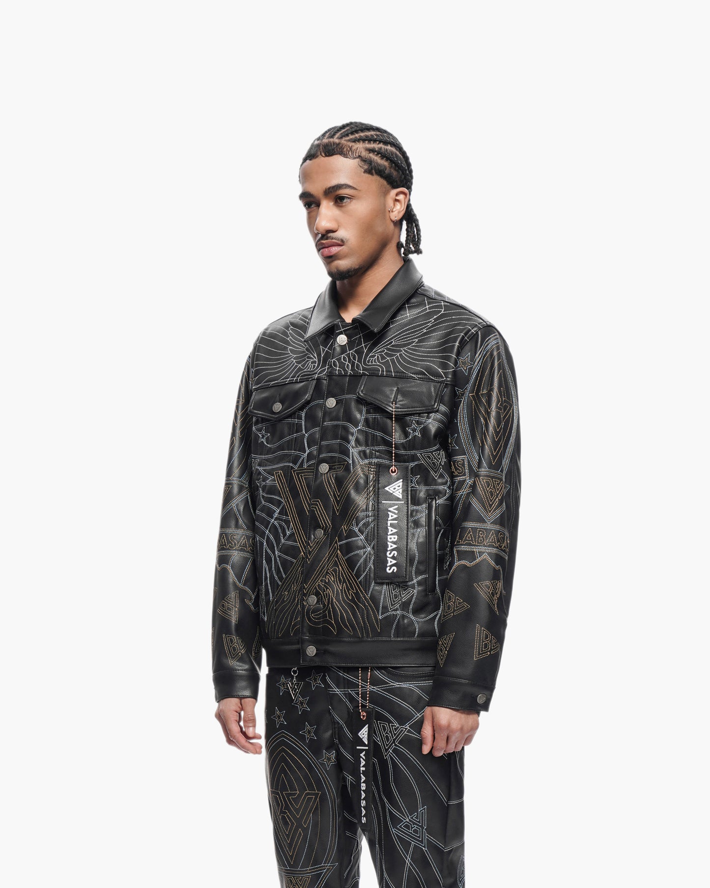 Clash Vegan Leather Jacket