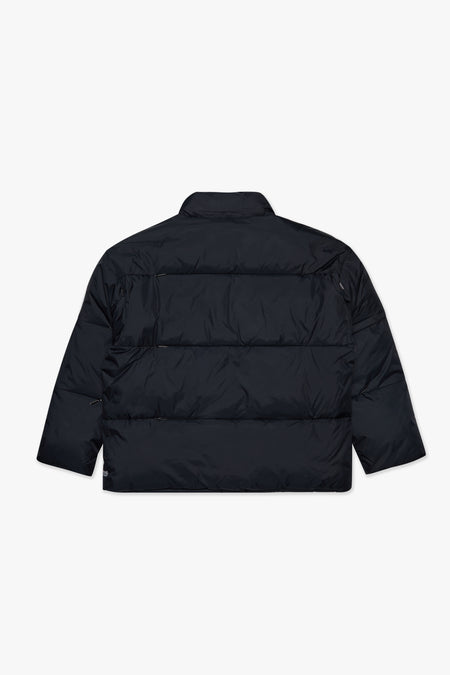 "HALO" BLACK PUFFER JACKET