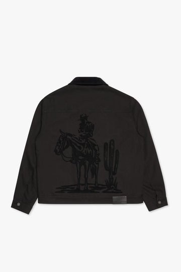 "RANCHER" BLACK WASH JACKET