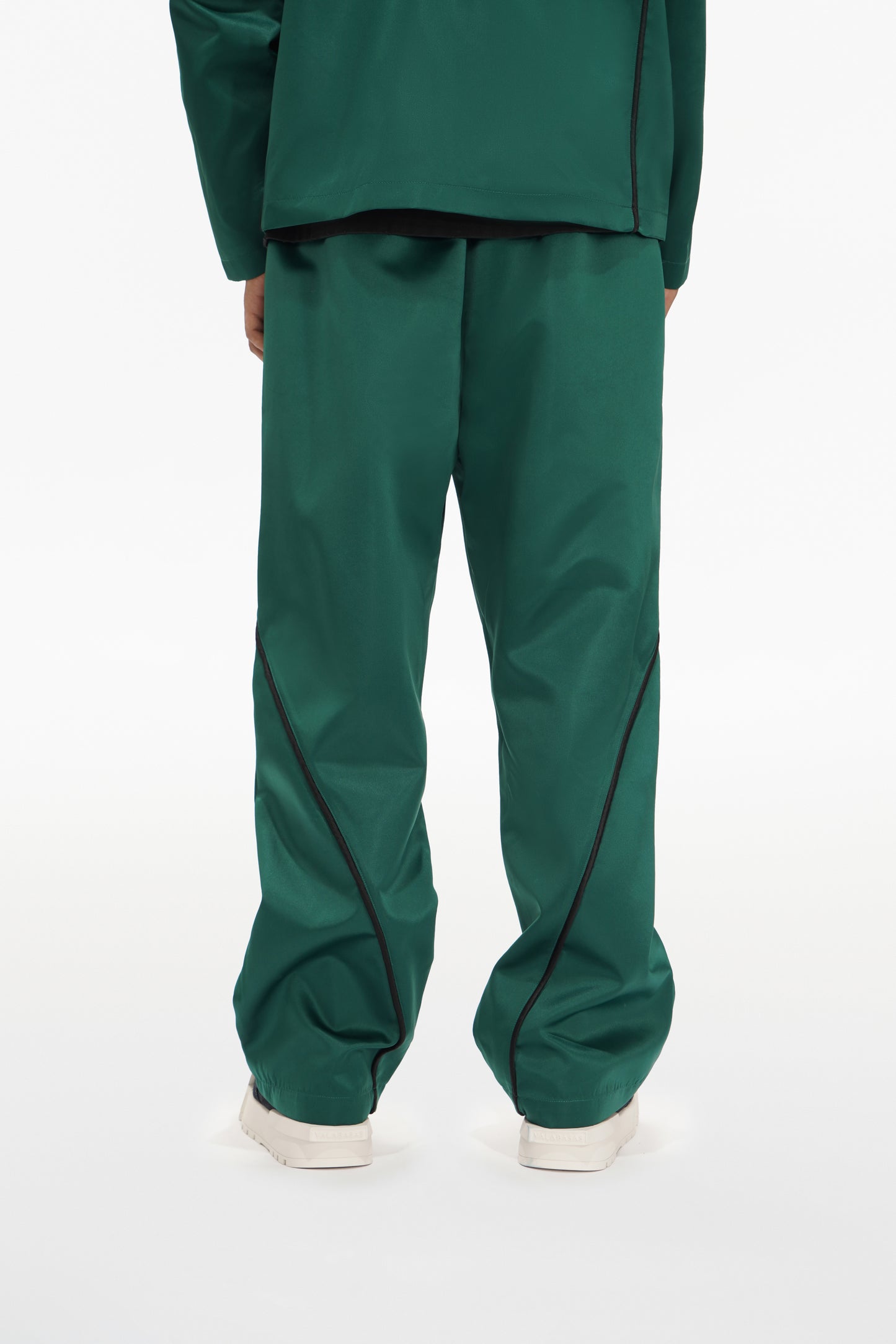 Signal Loose Straight Pants Green