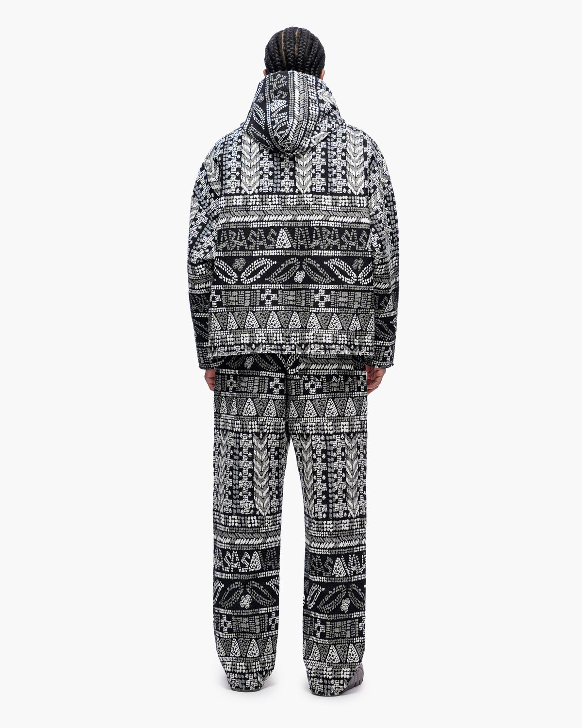 Winter Black Woven Pants
