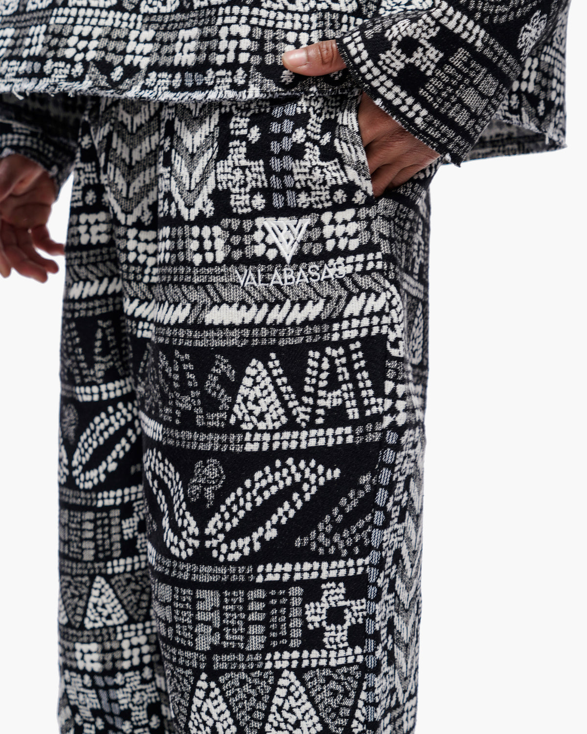 Winter Black Woven Pants