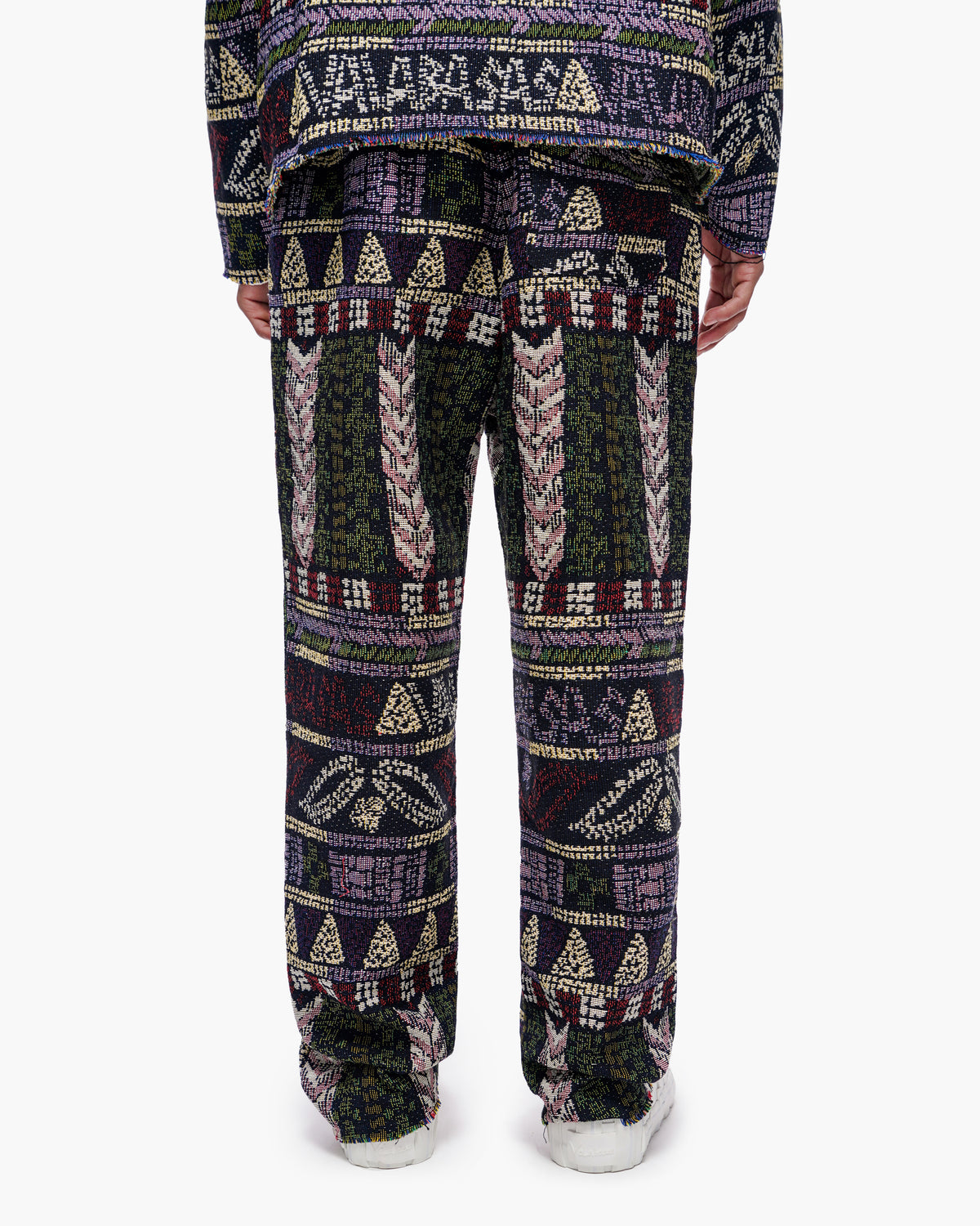 Winter Purple Woven Pants