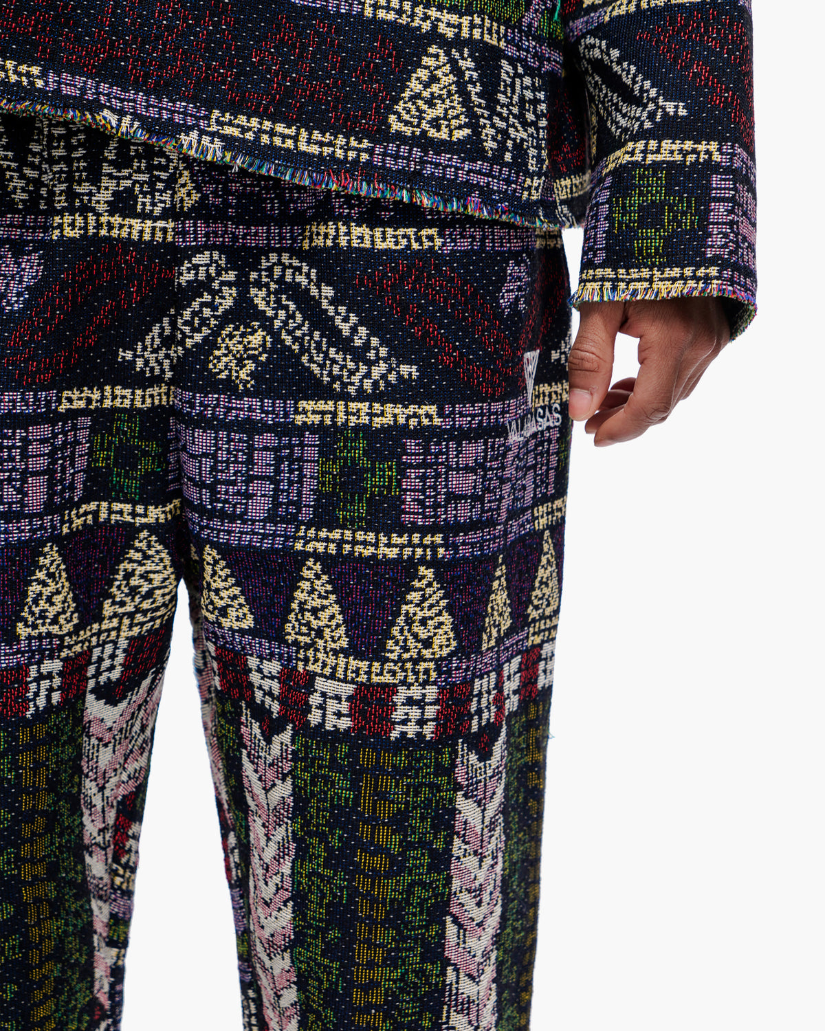 Winter Purple Woven Pants