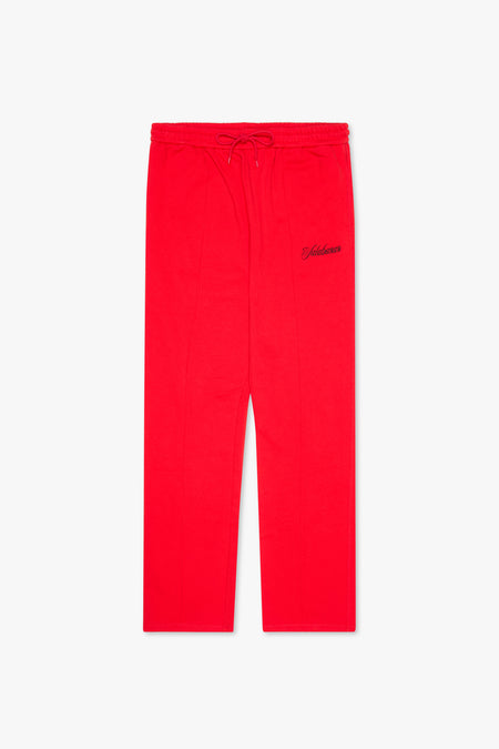 "ACE" RED STRAIGHT PANT