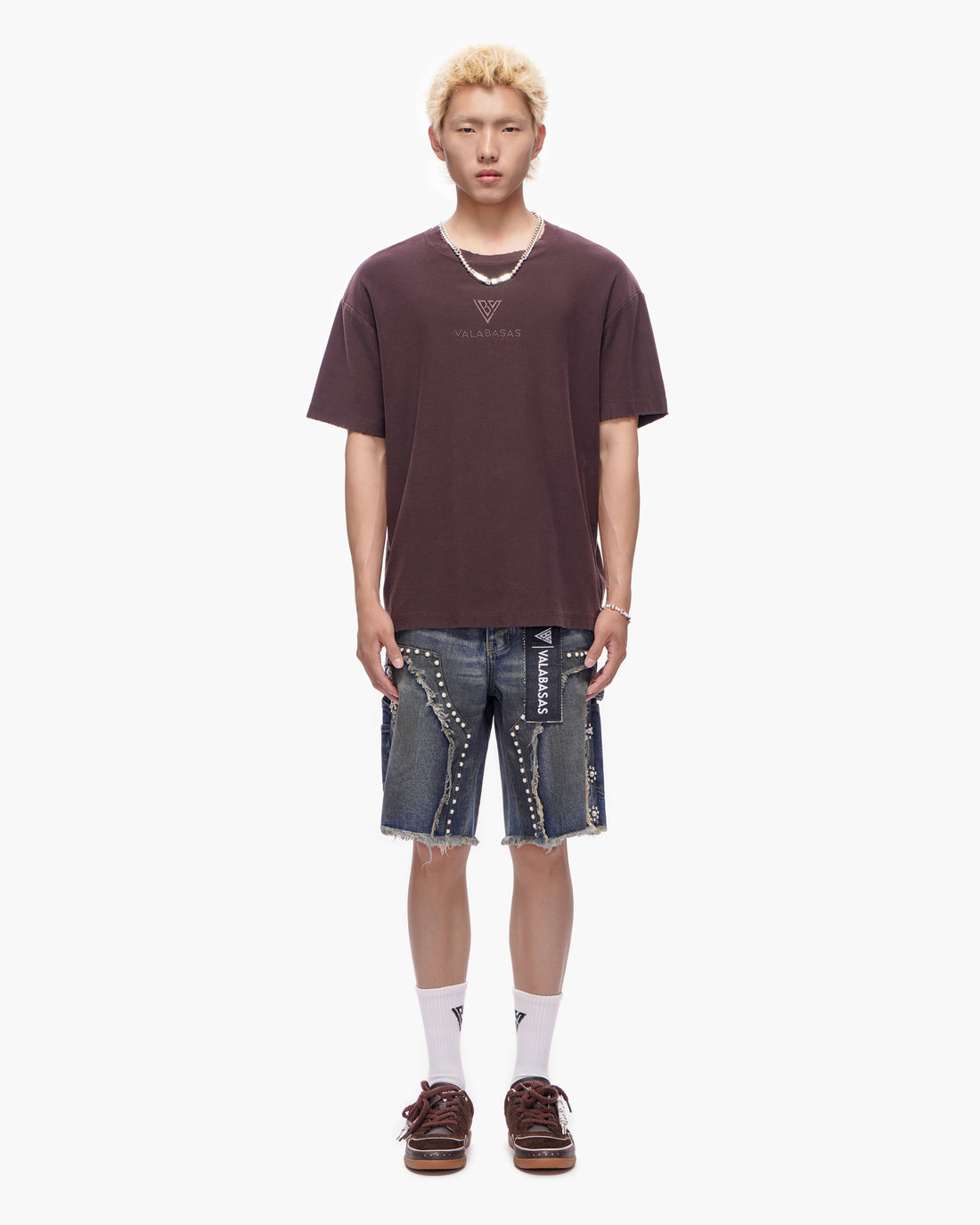 Resident Denim Shorts Dirty Blue