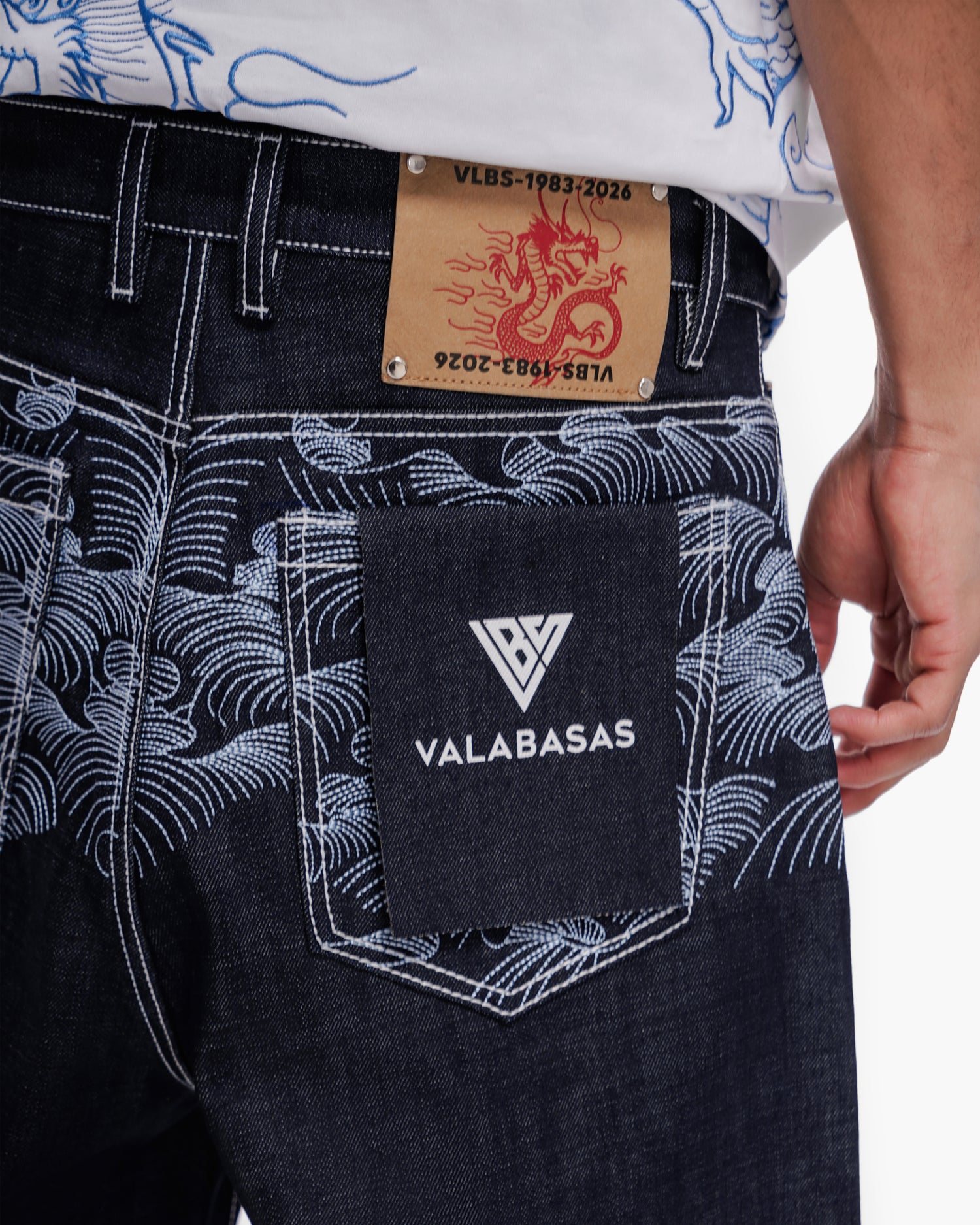Kaze Baggy Jorts Indigo