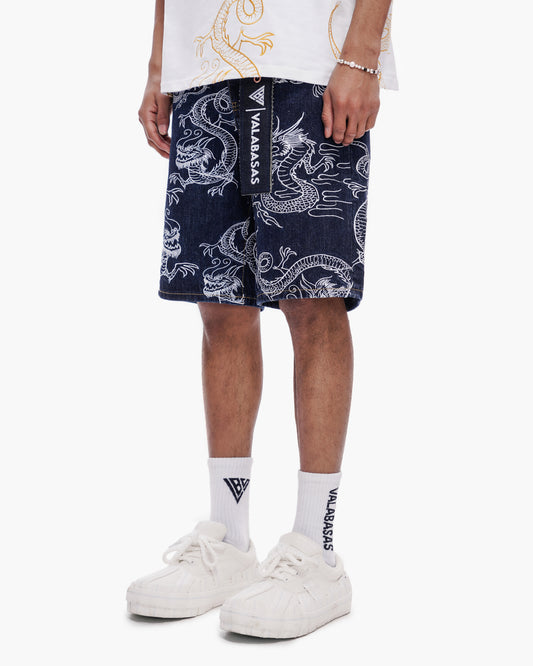 Ganru Shorts Dark Blue