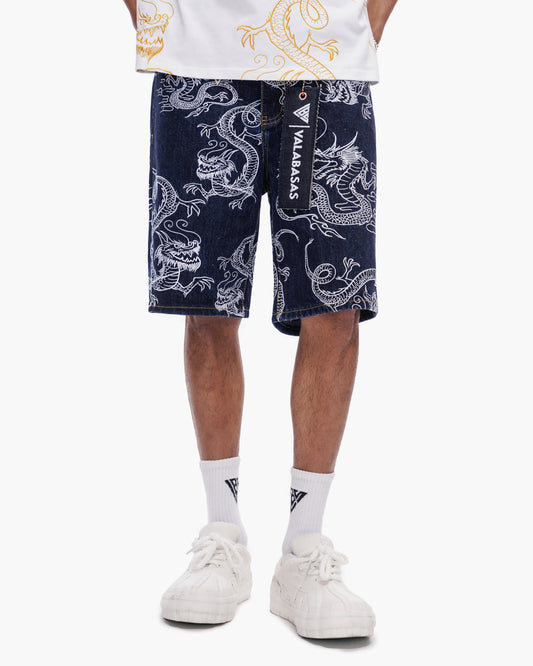 Ganru Shorts Dark Blue