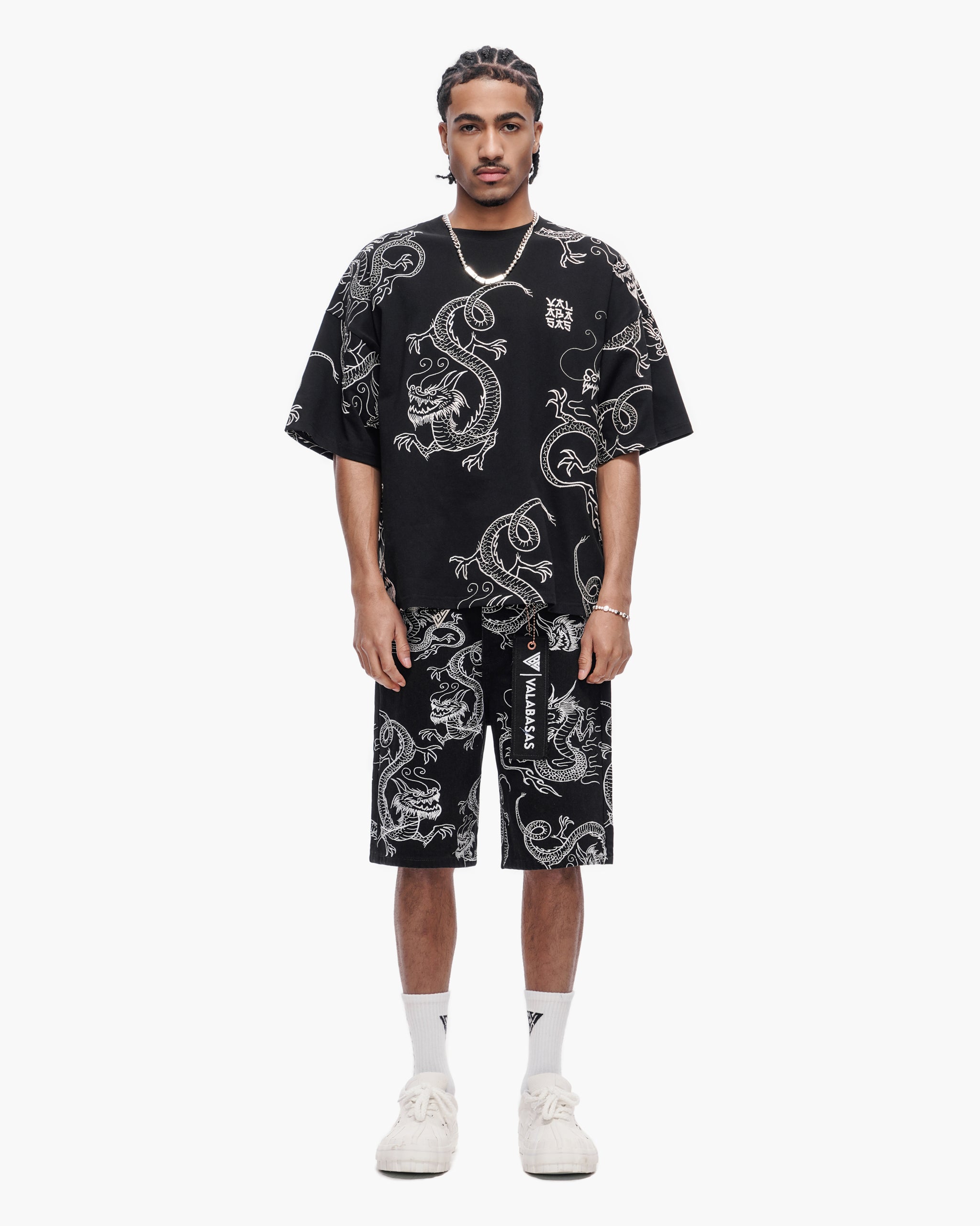 Ganru Shorts Jet Black